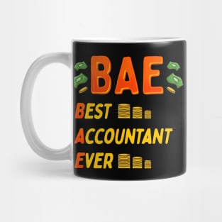 BAE: Best Accountant Ever Cute & Funny Accounting Mug